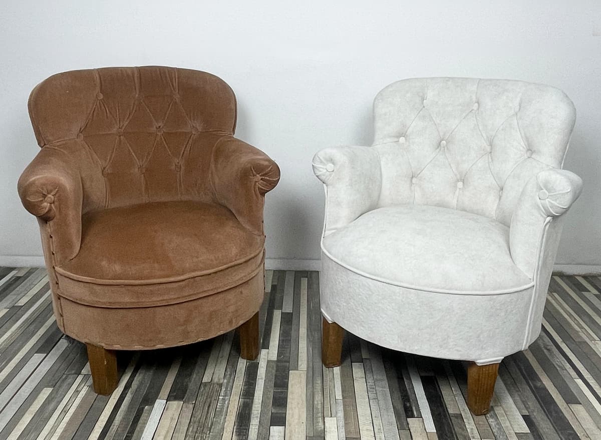 Entrega restaurada, tapicería de muebles en Ourense